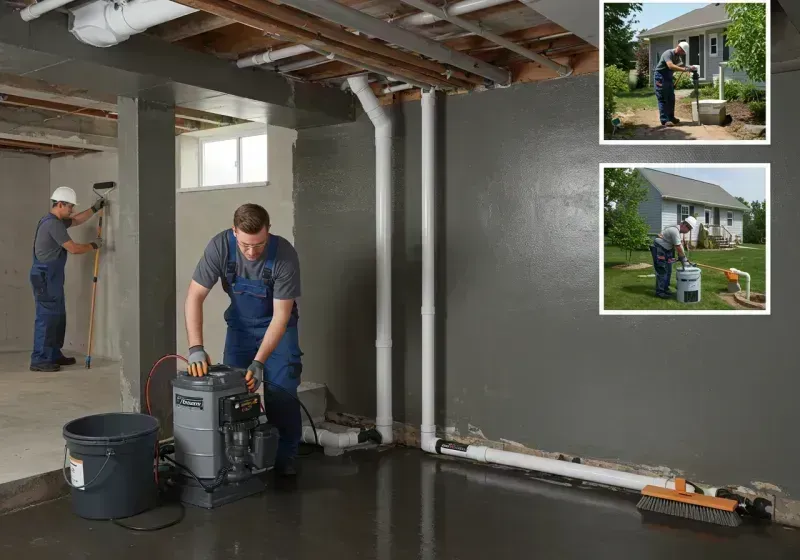 Basement Waterproofing and Flood Prevention process in Chester, VT